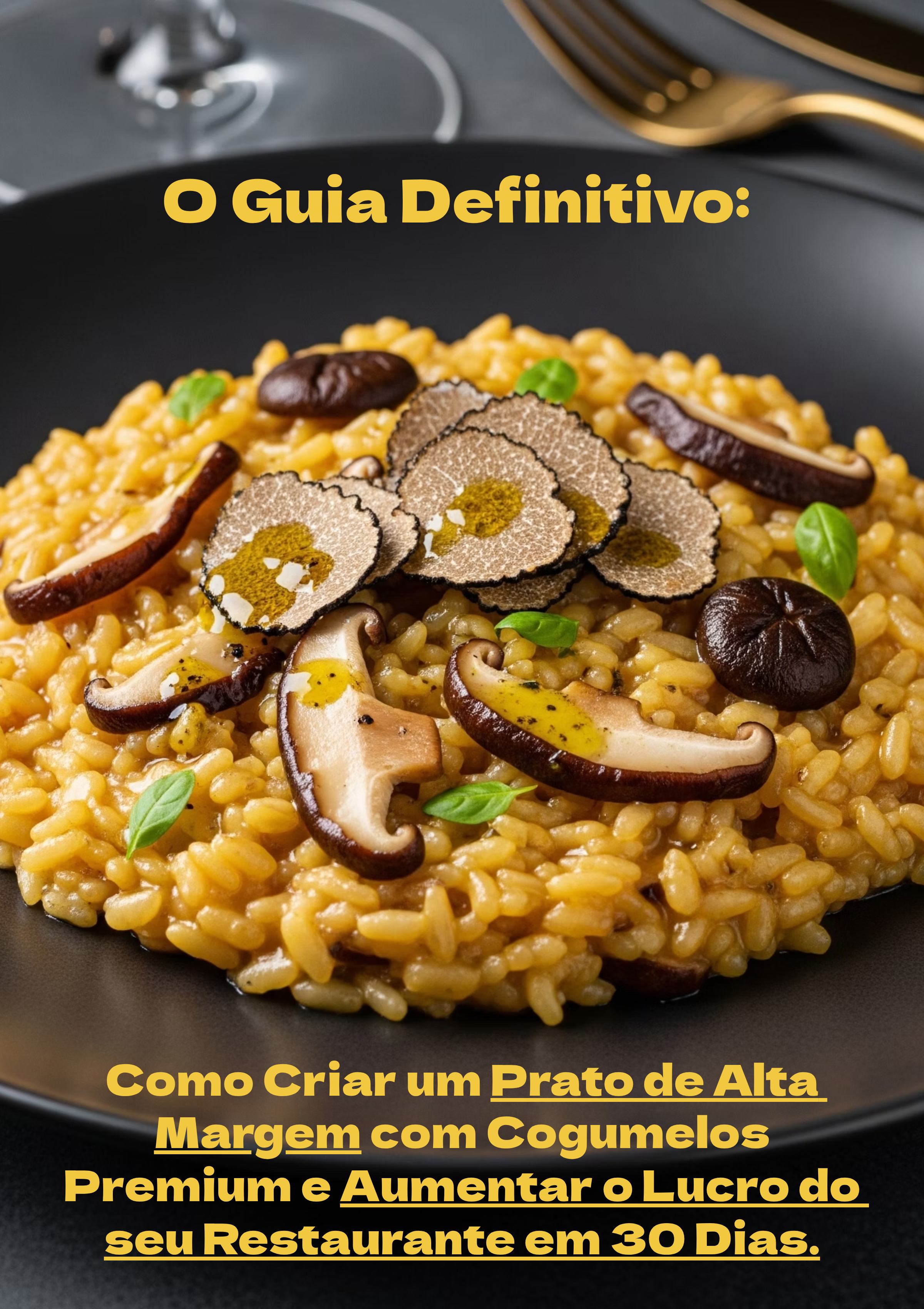 O Guia Definitivo: Como Criar um Prato de Alta Margem com Cogumelos Premium